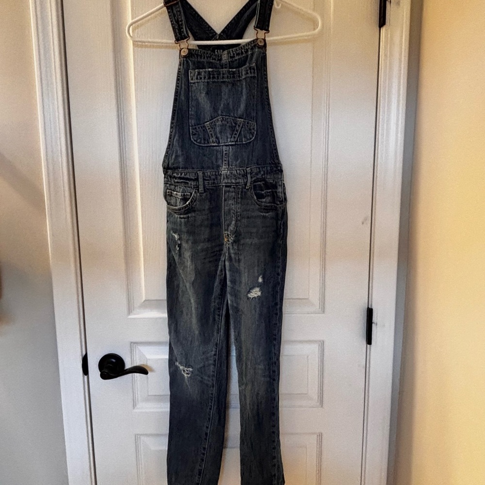 GAP Kids Blue Denim Overalls